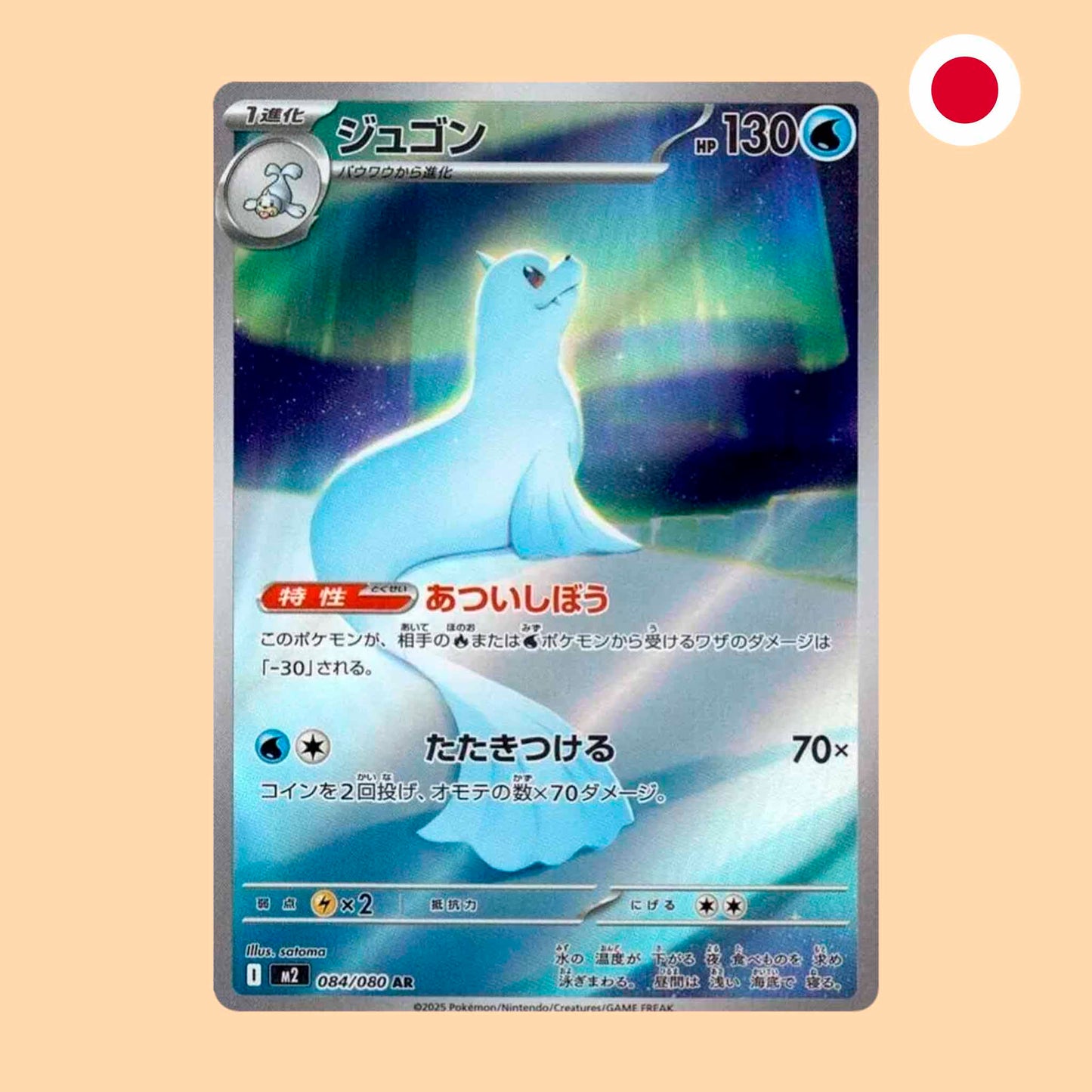 DEWGONG M2 084 AR - JAPONES