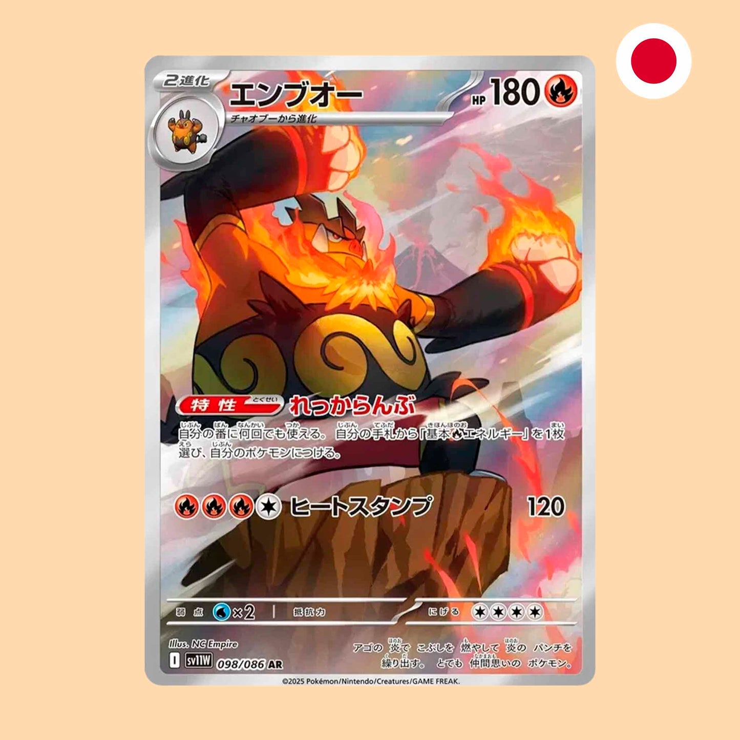 EMBOAR SV11W 098 AR - JAPONES
