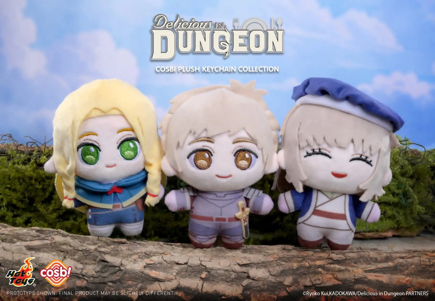 BLIND BOX DUNGEON MESHI PLUSH KEYCHAIN - HOT TOYS