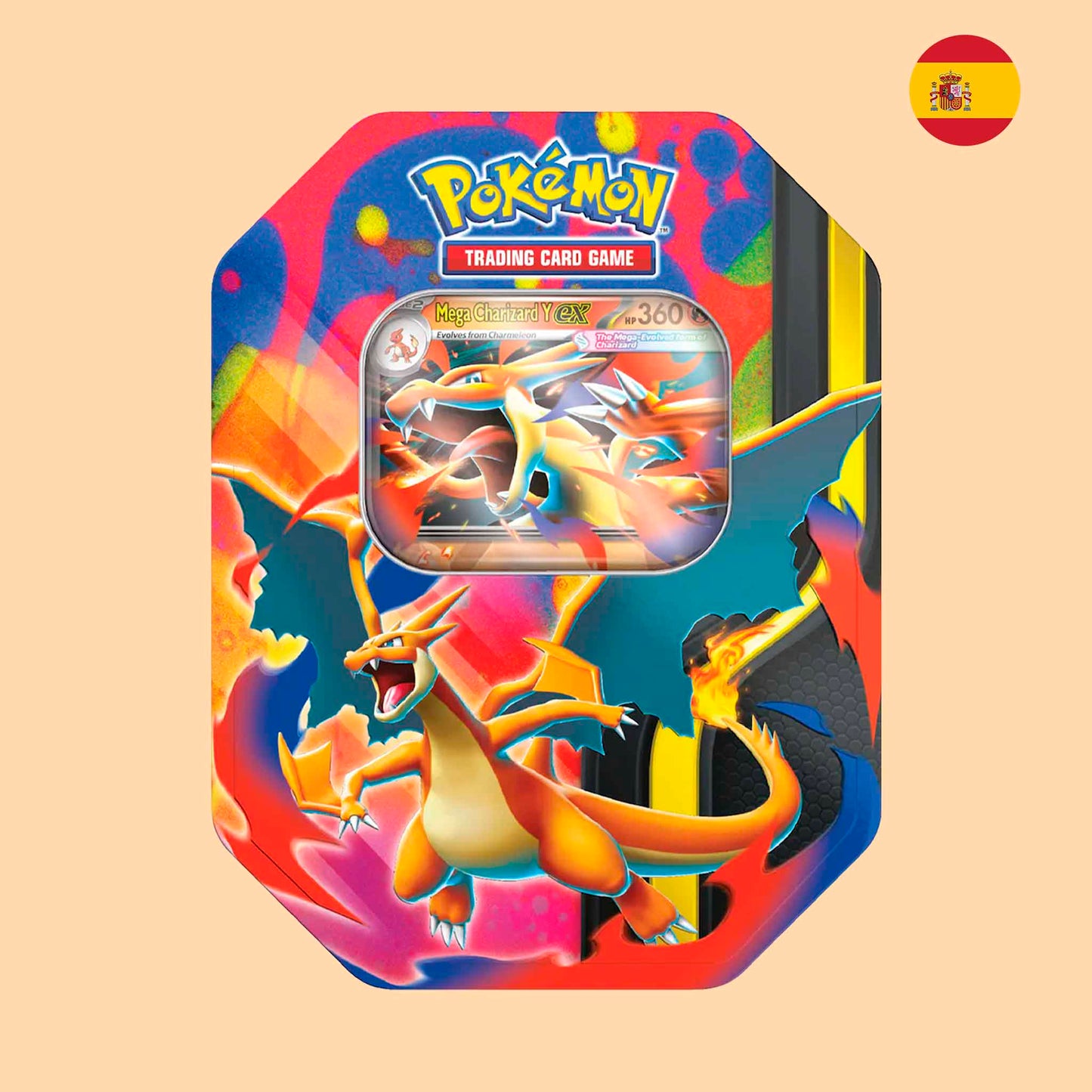 LATA POKEMON MEGA CHARIZARD X & Y EX - ESPAÑOL