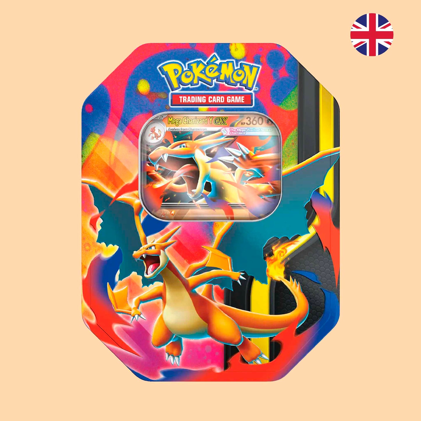 Lata Pokémon Mega Charizard Y inglés – Pokémon TCG