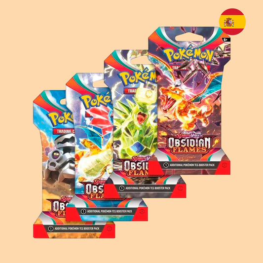 Sobres Pokémon en Blister de Llamas Obsidianas en español – Pokémon TCG