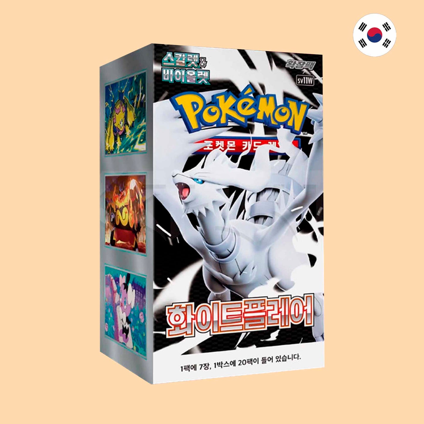 CAJA POKEMON WHITE FLARE SV11W - COREANO