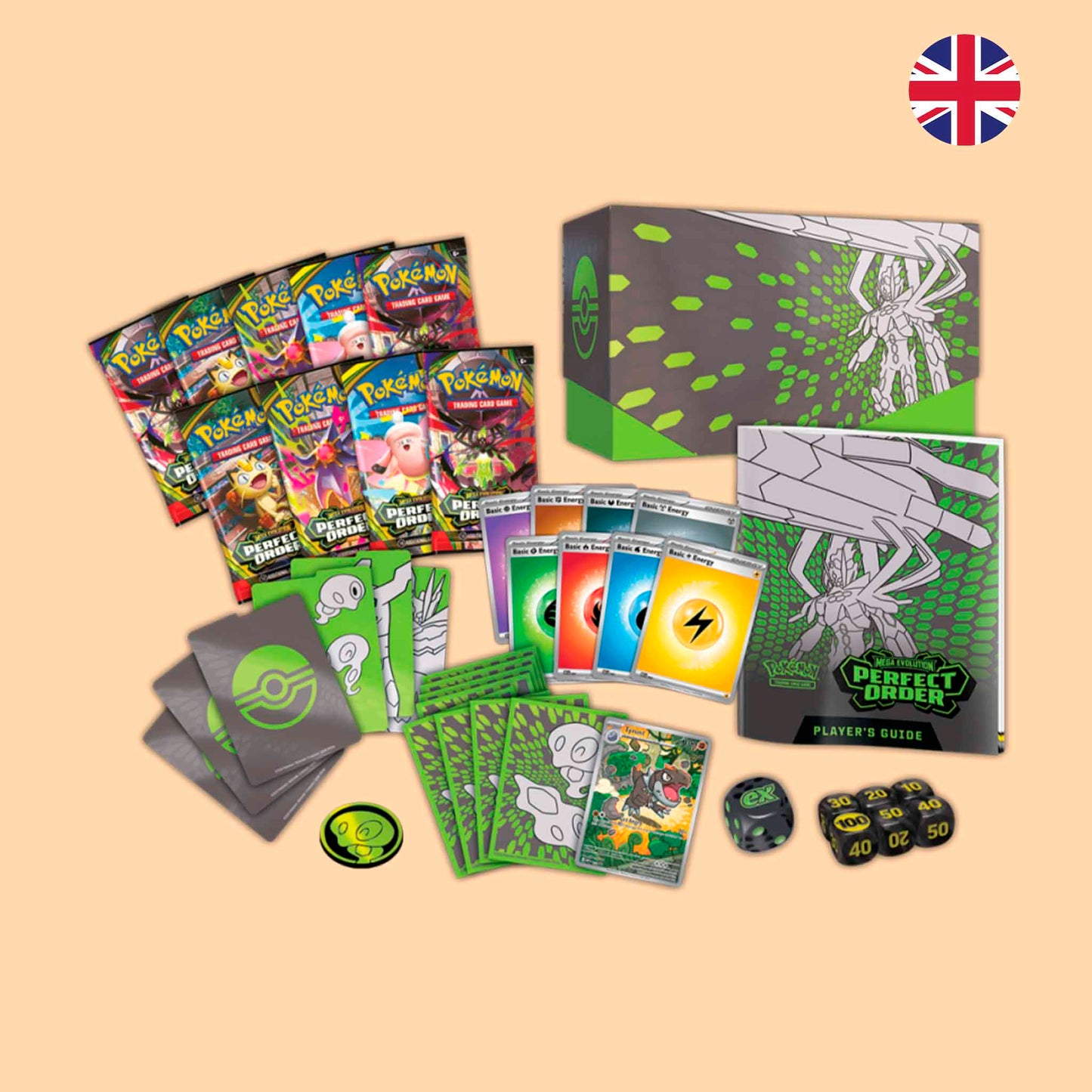 Contebnido ETB Perfect order Elite Trainer Box en inglés – Pokémon TCG