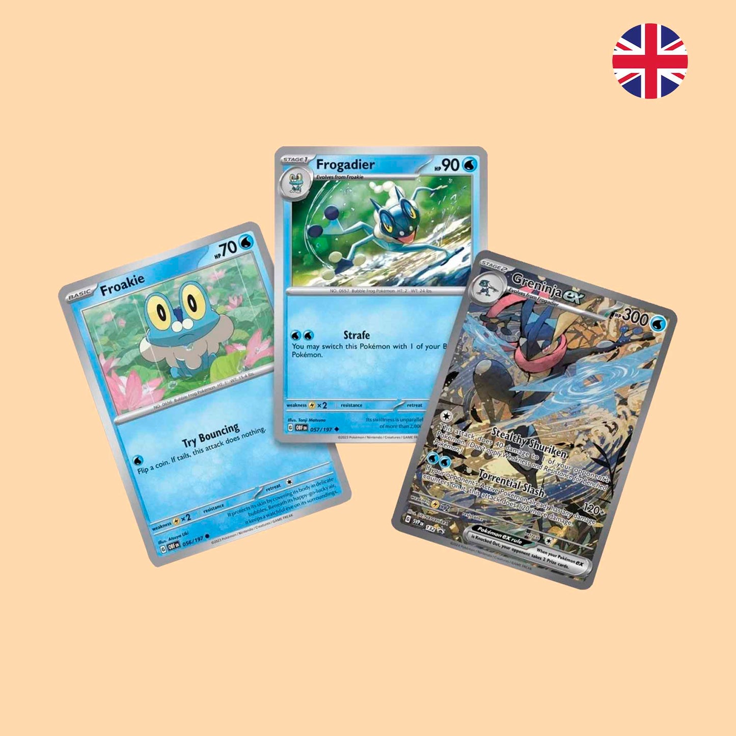CAJA GRENINJA EX SPECIAL ILLUSTRATION COLLECTION - INGLES