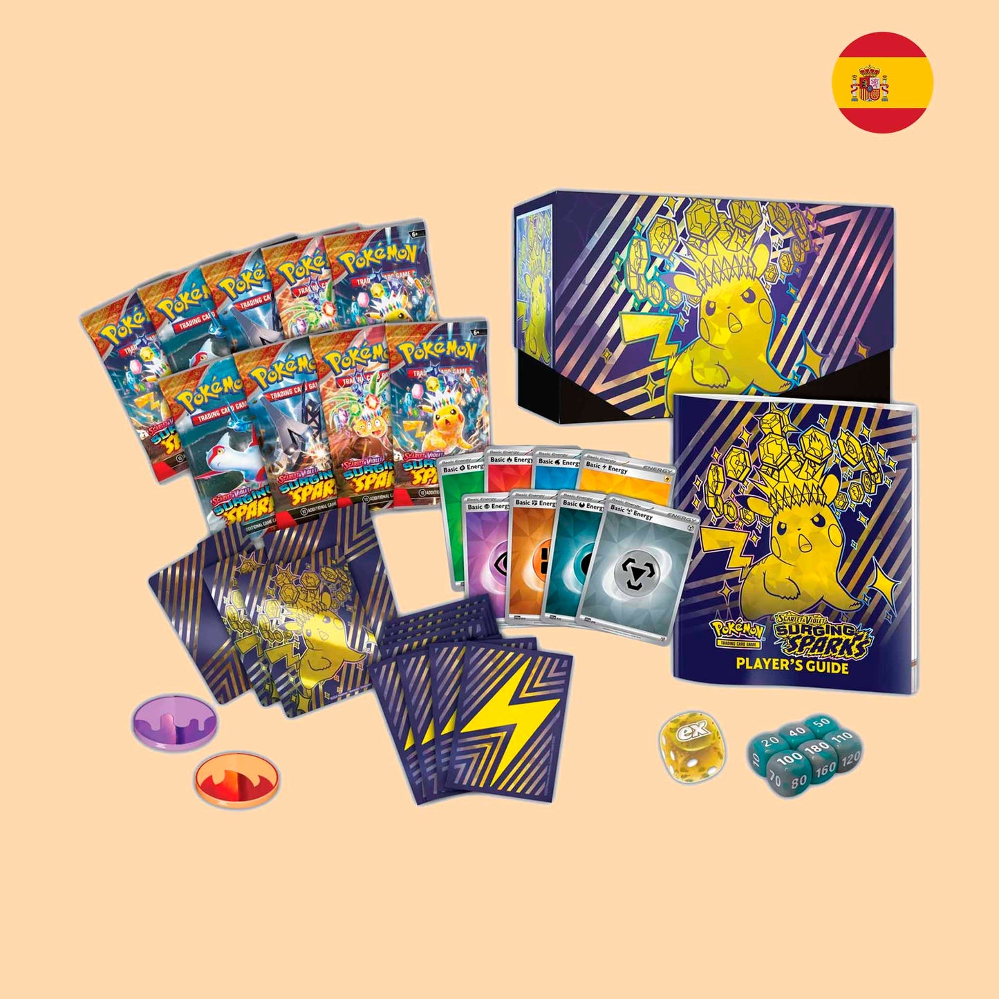 ETB CAJA DE ENTRENADOR ELITE CHISPAS FULGURANTES - ESPAÑOL