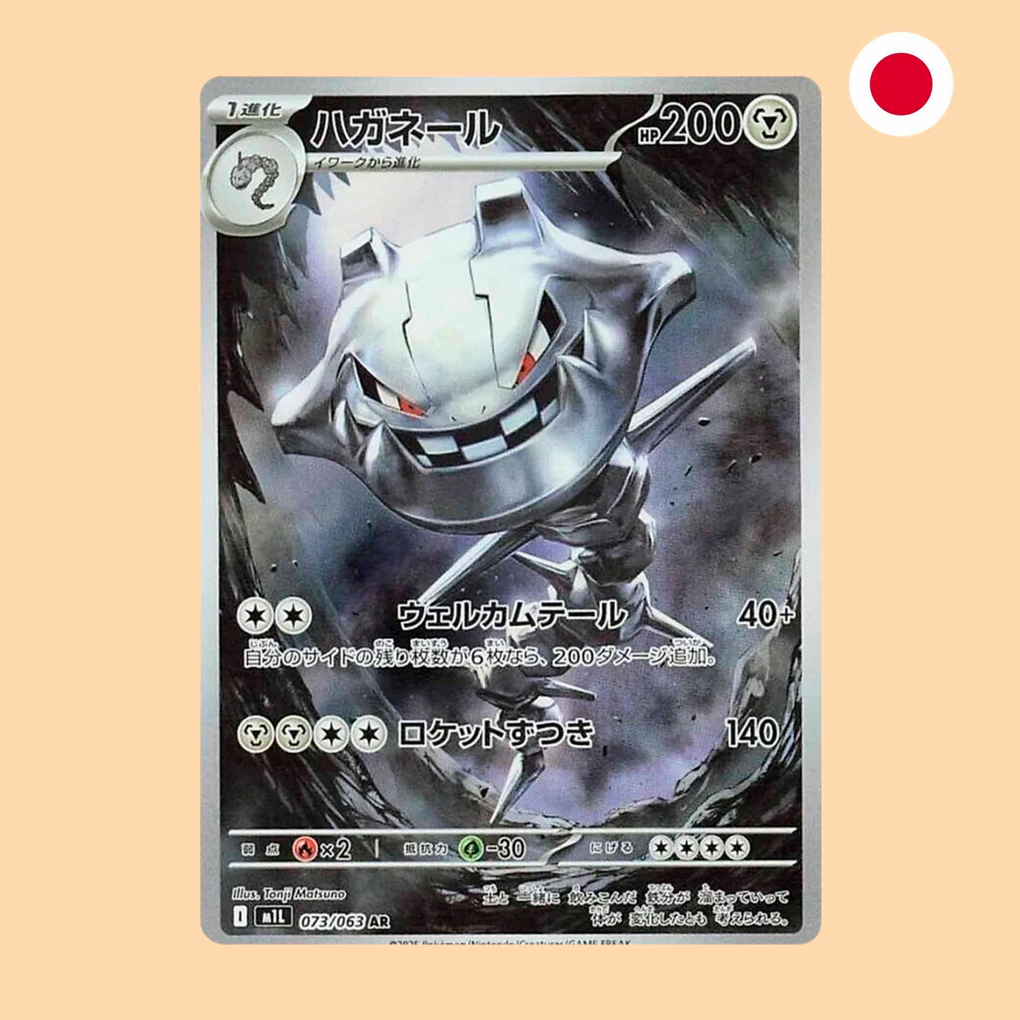 STEELIX M1L 073 AR - JAPONES