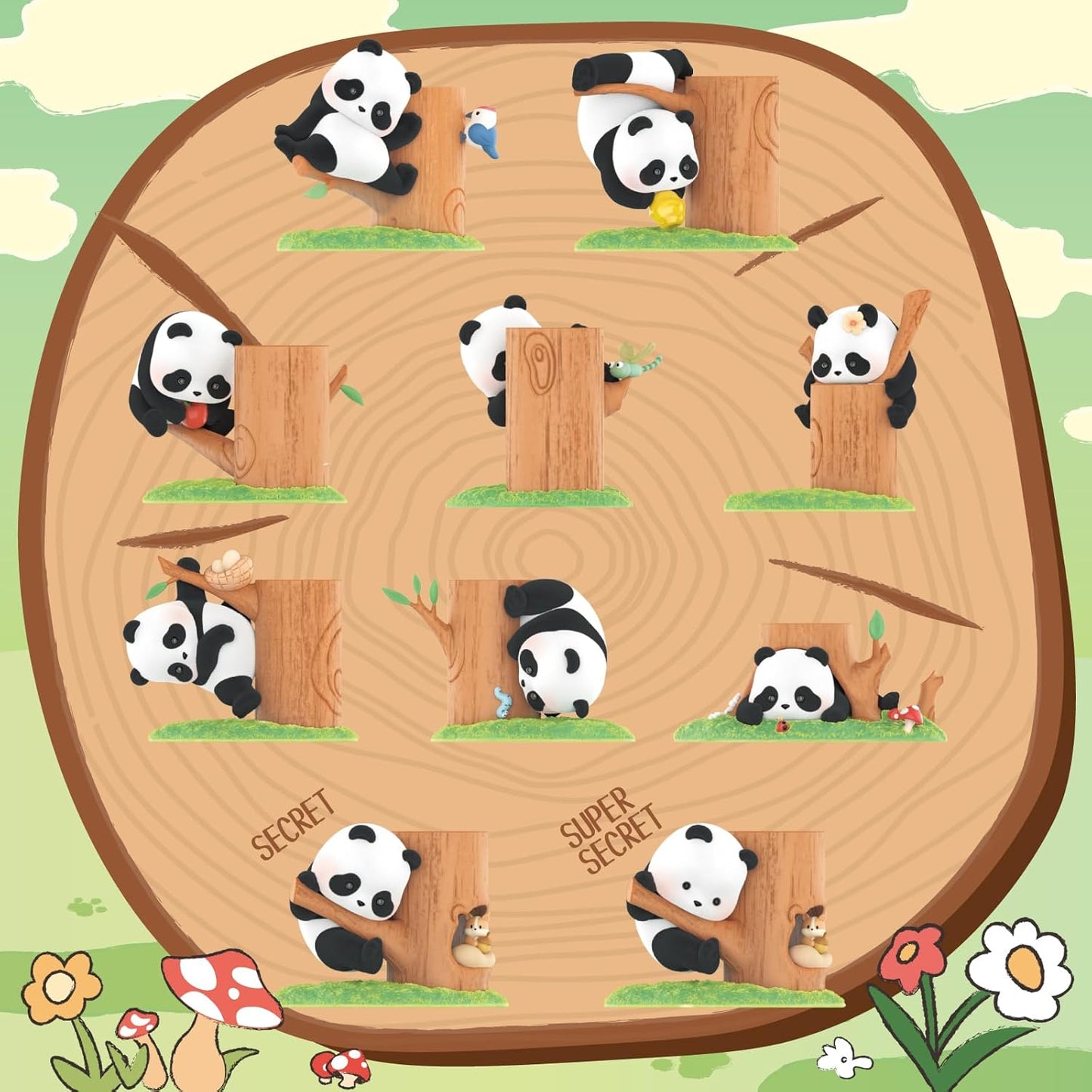 PANDA ROLL FRUIT TREE CLIMBING - 52 TOYS