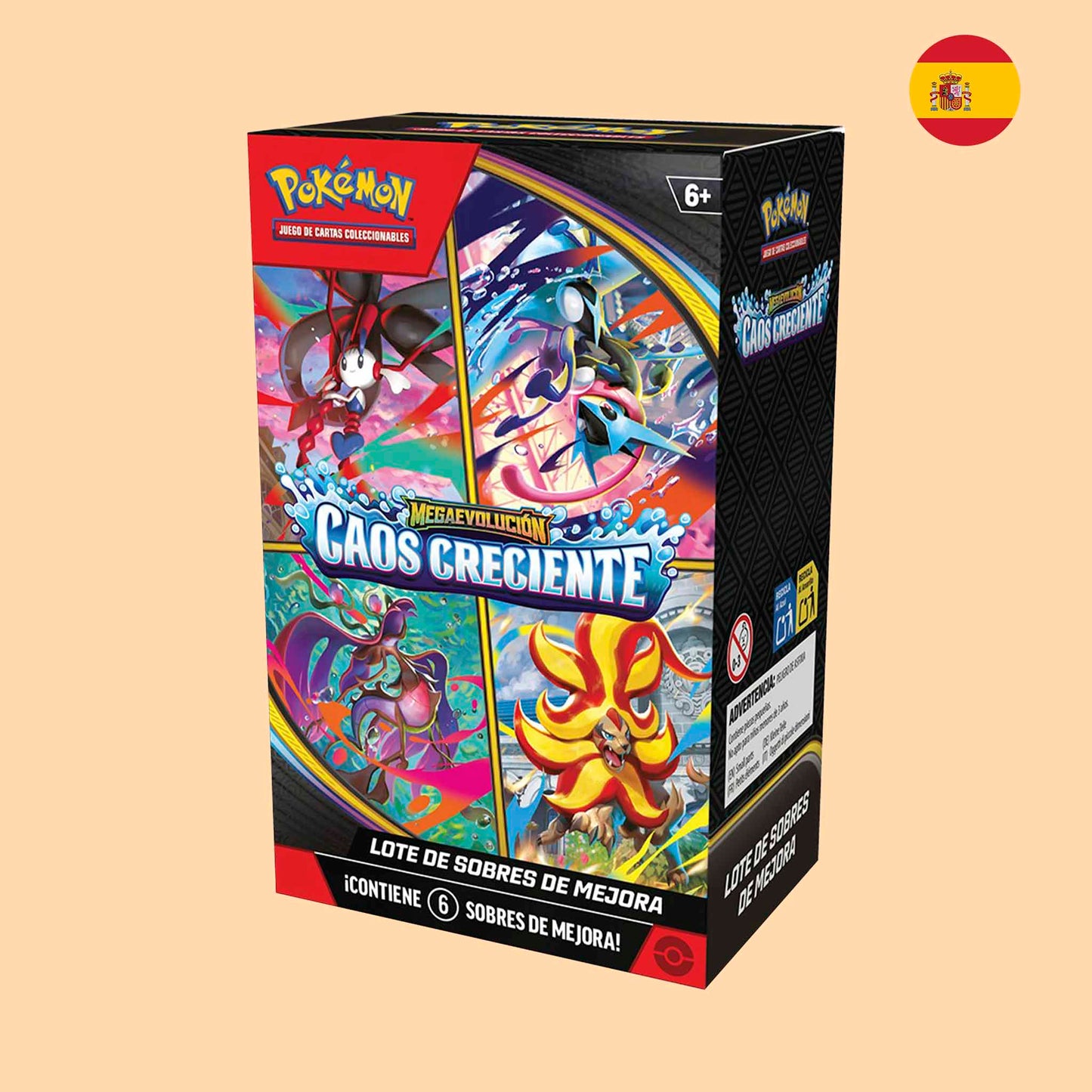 Caos Creciente Booster Bundle en español – Pokémon TCG