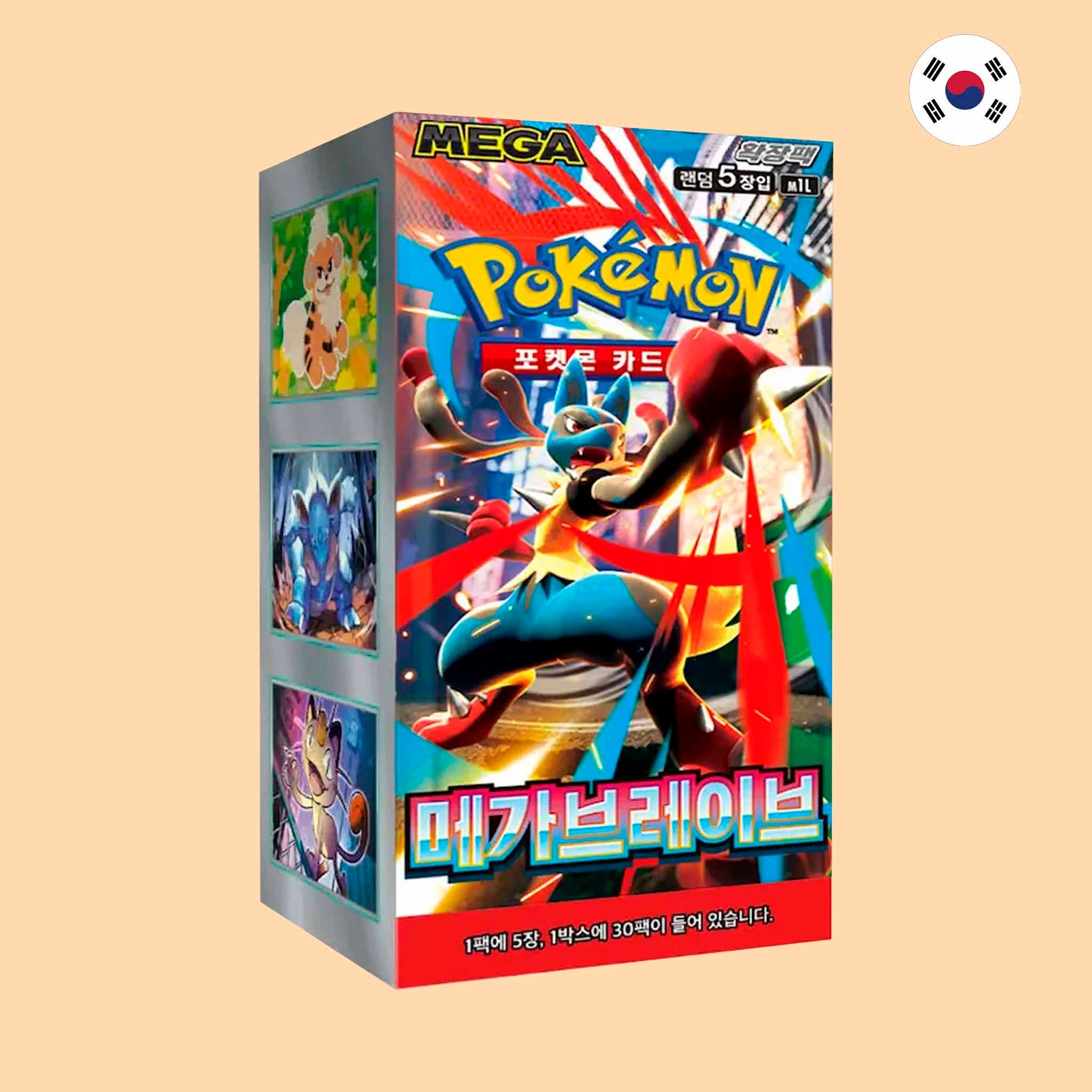 Caja Pokémon Mega Brave M1L coreana sellada – Pokémon TCG