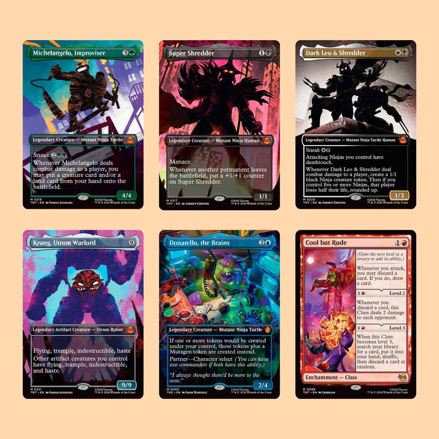 Mejores Cartas magic the gathering tmnt play booster box ingles tortugas ninja mtg