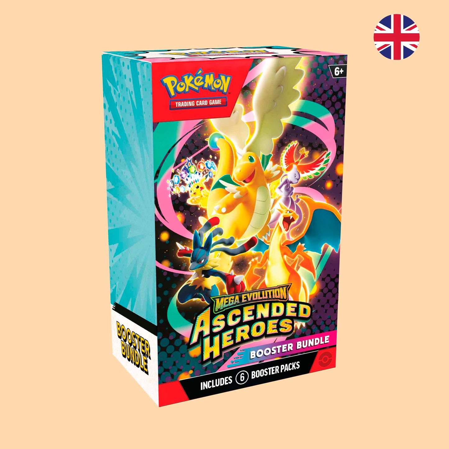 Booster Bundle Pokémon Ascended Heroes en inglés sellado – Pokémon TCG
