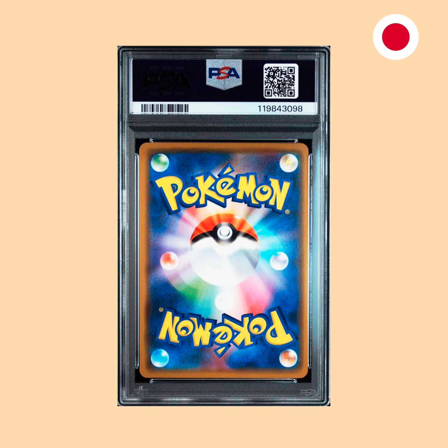 Vista Trasera Carta Pokémon Mega Lupunny & Jigglypuff PSA 10 Alter Genesis en japonés - Pokémon Trading Card Game