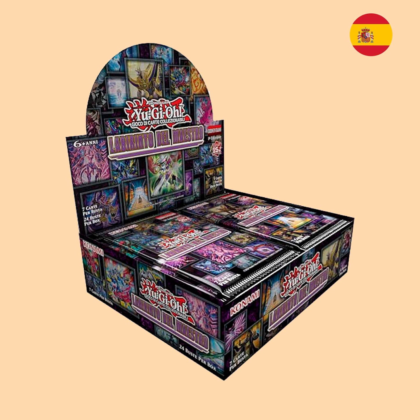 CAJA LABERINTO DEL MAESTRO - YU-GI-OH!