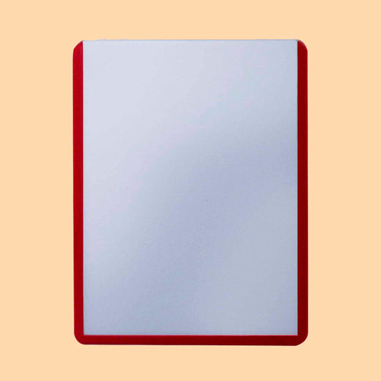 25 FUNDAS TOPLOADER BORDE ROJO - ULTRA PRO