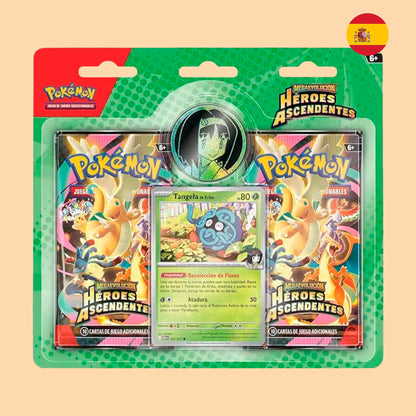 Blister Pokémon Héroes Ascendentes Tangela de Erika español – Pokémon TCG