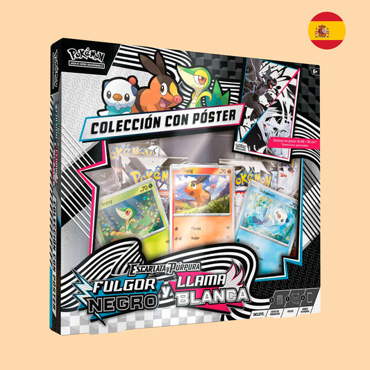 CAJA COLECCION CON POSTER FULGOR NEGRO Y LLAMA BLANCA - ESPAÑOL