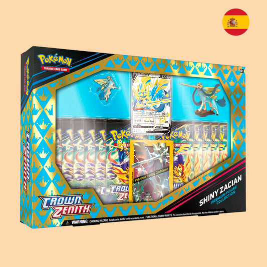 CAJA SHINY ZACIAN ZENIT SUPREMO - ESPAÑOL