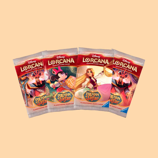 PACK 4 SOBRES REIGN OF JAFAR - INGLES