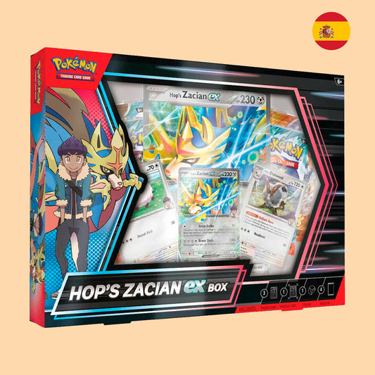 CAJA HOP'S ZACIAN EX COLLECTION - ESPAÑOL