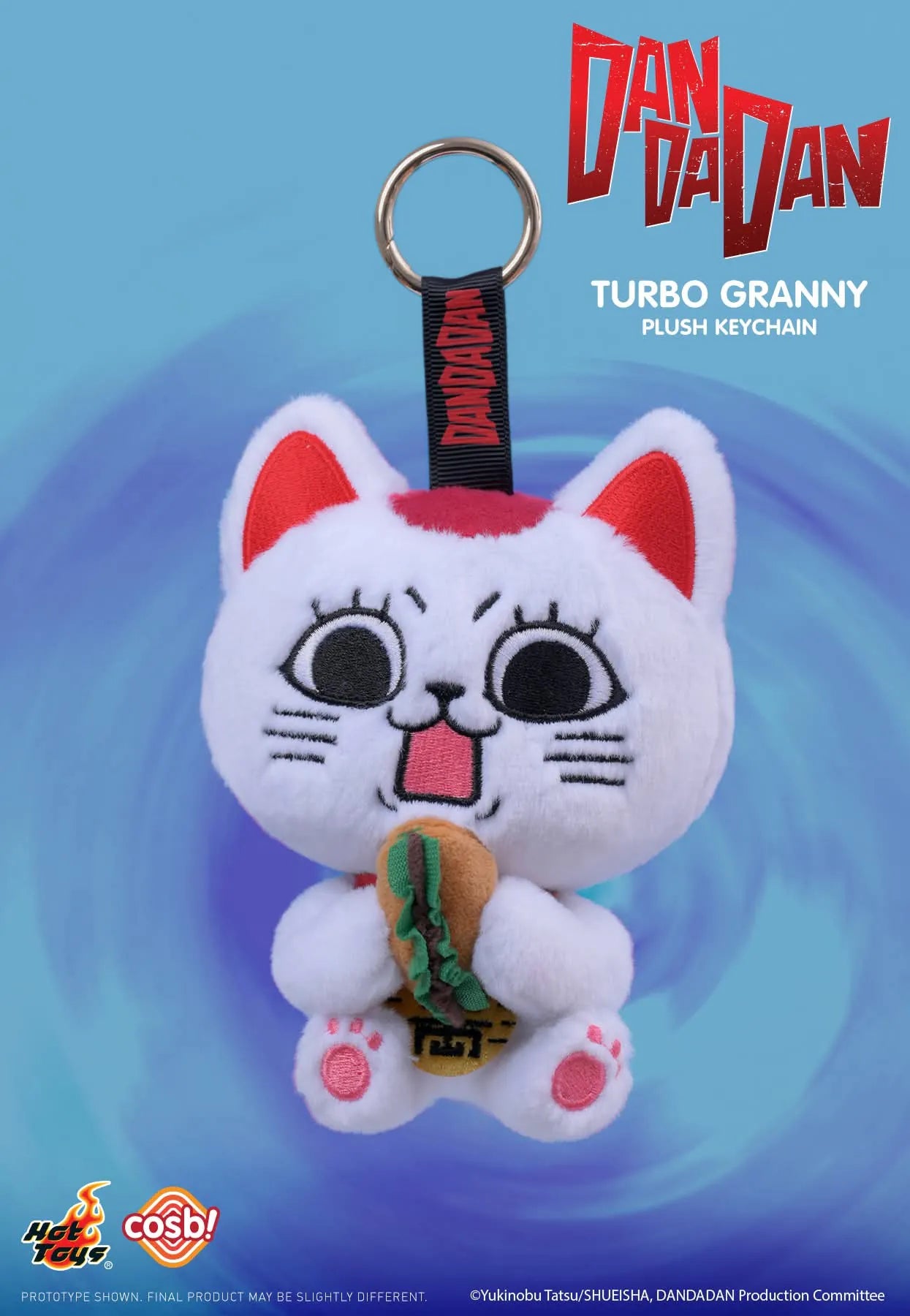 DANDADAN TURBOVIEJA COSBI PLUSH KEYCHAIN - HOT TOYS