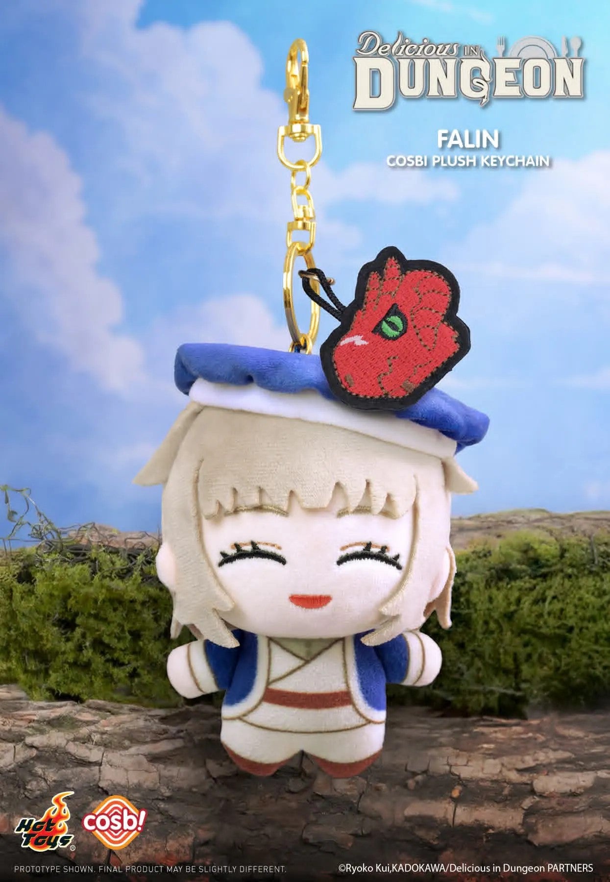 BLIND BOX DUNGEON MESHI PLUSH KEYCHAIN - HOT TOYS