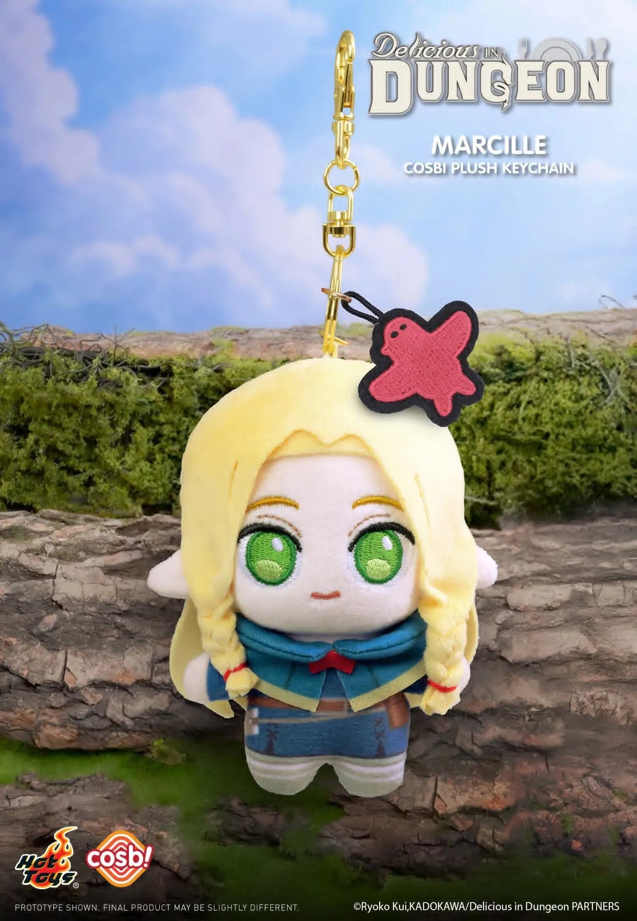 BLIND BOX DUNGEON MESHI PLUSH KEYCHAIN - HOT TOYS