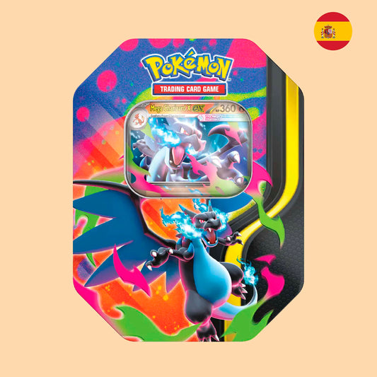 LATA POKEMON MEGA CHARIZARD X & Y EX - ESPAÑOL