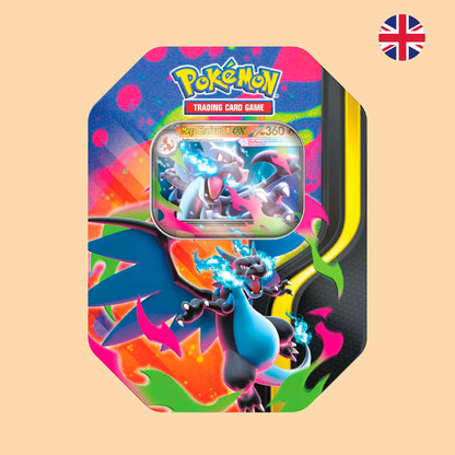 Lata Pokémon Mega Charizard X inglés – Pokémon TCG