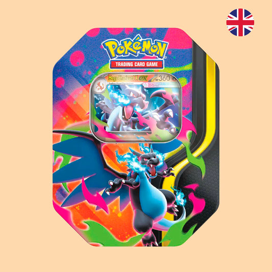 Lata Pokémon Mega Charizard X inglés – Pokémon TCG