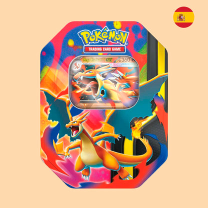 LATA POKEMON MEGA CHARIZARD X & Y EX - ESPAÑOL