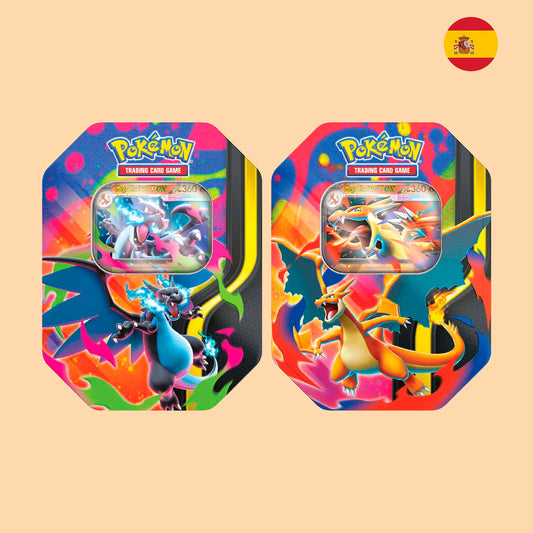 LATA POKEMON MEGA CHARIZARD X & Y EX - ESPAÑOL