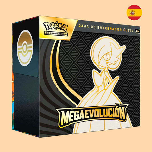 (RESERVA MODELO ALEATORIO) ETB CAJA DE ENTRENADOR ELITE MEGAEVOLUCION - ESPAÑOL