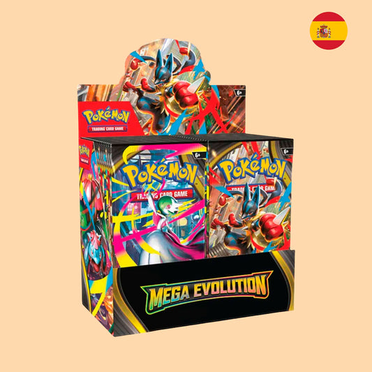 (RESERVA) CAJA 36 SOBRES MEGA EVOLUCION - ESPAÑOL