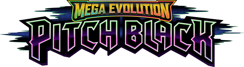 Logo Pitch black pokemon tcg
