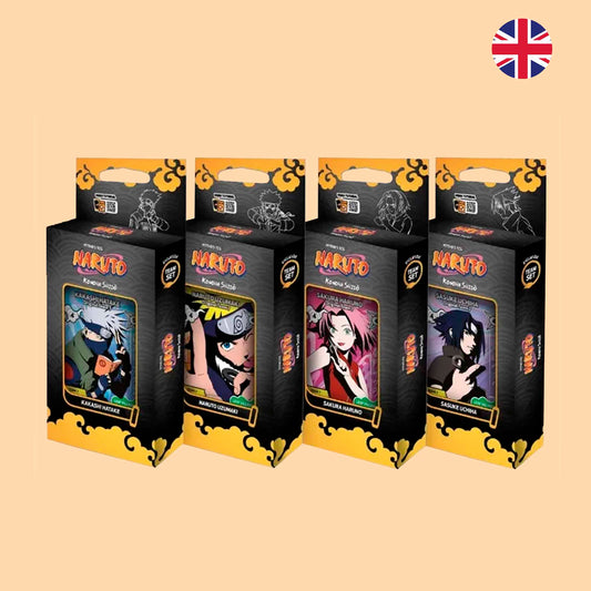 Team 7 Set Konoha Shido 2nd Edition en inglés - Naruto Mythos Ninja Card Game