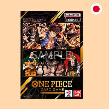 one piece leader premium collection japones cartas lider one piece tcg