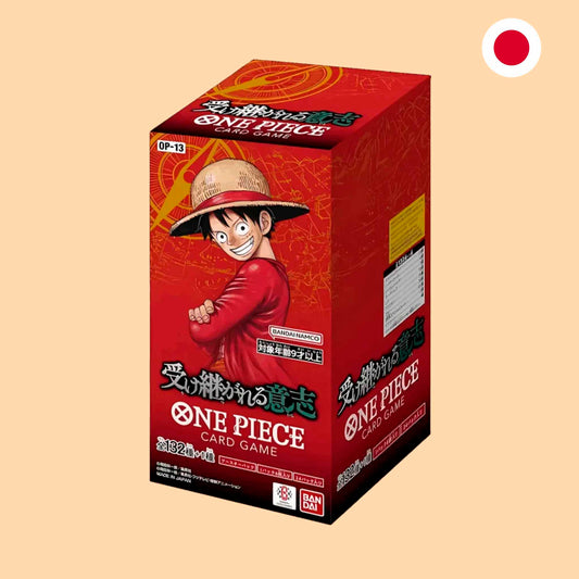 CAJA ONE PIECE OP13 CARRYING ON HIS WILL - JAPONES