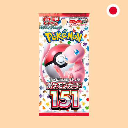 SOBRE POKEMON 151 - JAPONES