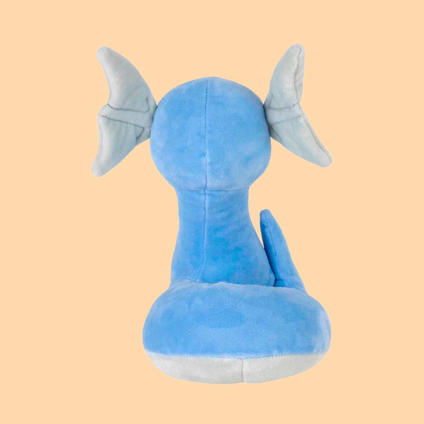 Vista trasera Peluche Dratini Pokémon 20 cm oficial Jazwares