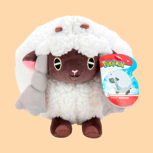 Peluche Wooloo Pokémon 20 cm oficial Jazwares