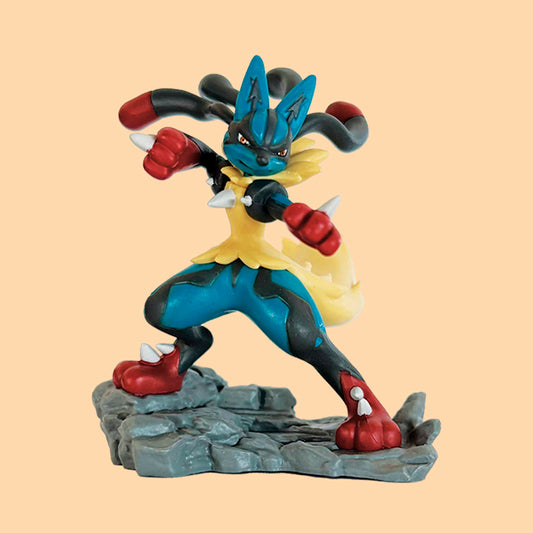 CAJA COLECCION CON FIGURA MEGA LUCARIO EX - ESPAÑOL