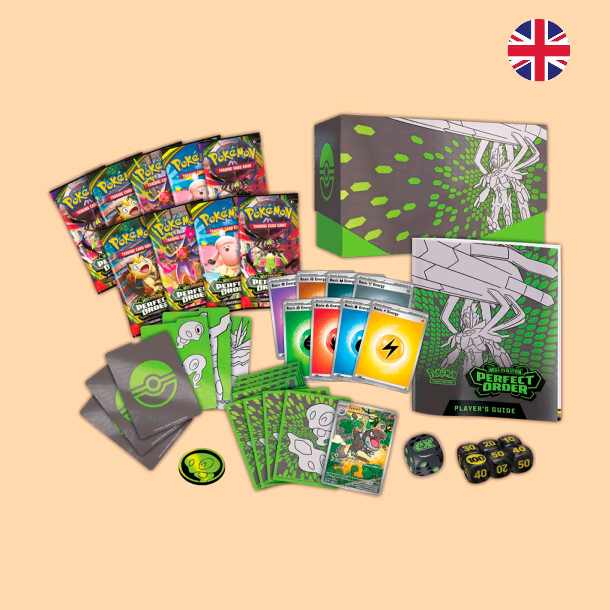 Contebnido ETB Perfect order Elite Trainer Box en inglés – Pokémon TCG