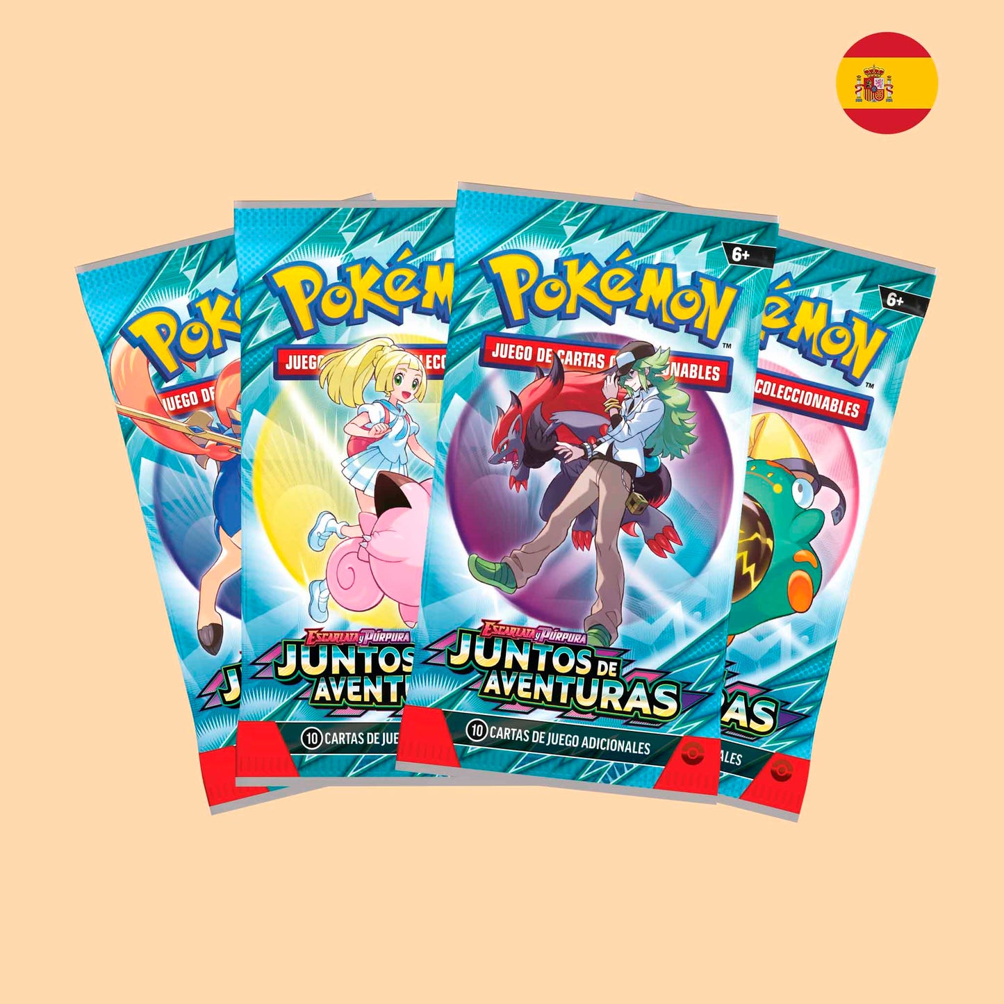 SOBRE JUNTOS DE AVENTURAS - ESPAÑOL