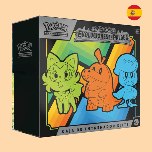 ETB CAJA DE ENTRENADOR ELITE EVOLUCIONES DE PALDEA - ESPAÑOL