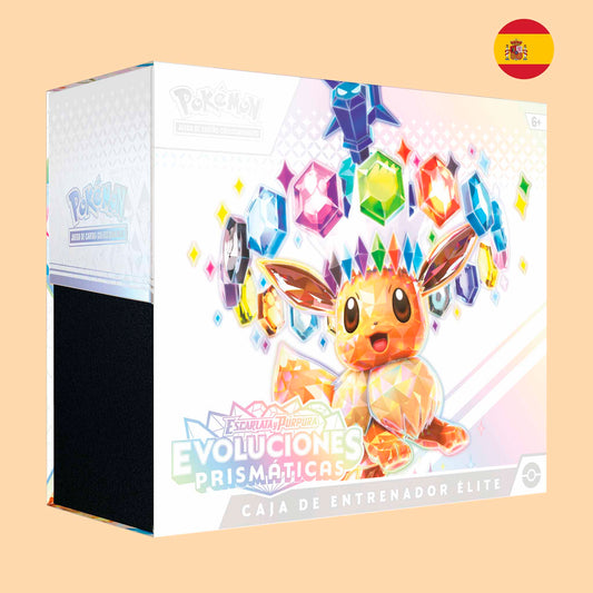 ETB CAJA DE ENTRENADOR ELITE EVOLUCIONES PRISMATICAS - ESPAÑOL