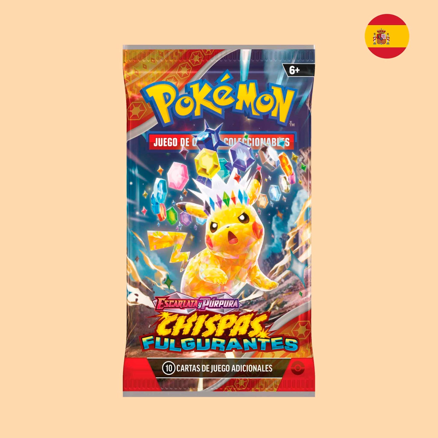Sobre Chispas Fulgurantes SV8 en español – Pokémon TCG