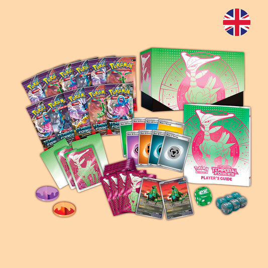 ETB CAJA DE ENTRENADOR ELITE TEMPORAL FORCES IRON LEAVES - INGLES