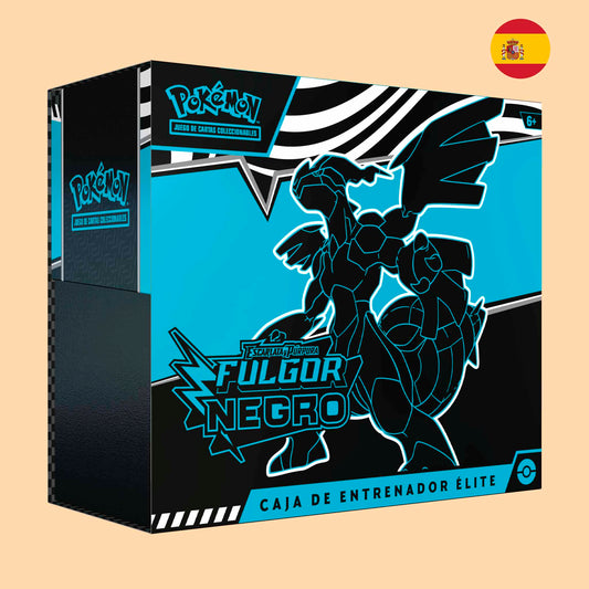 (RESERVA) ETB CAJA DE ENTRENADOR ELITE FULGOR NEGRO - ESPAÑOL