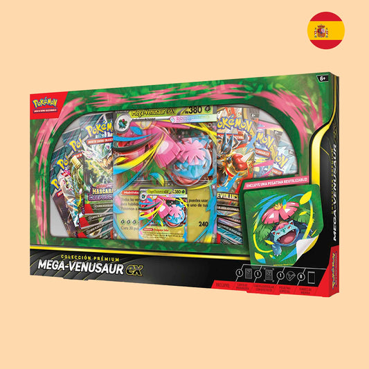 CAJA COLECCION PREMIUM MEGA-VENUSAUR EX - ESPAÑOL